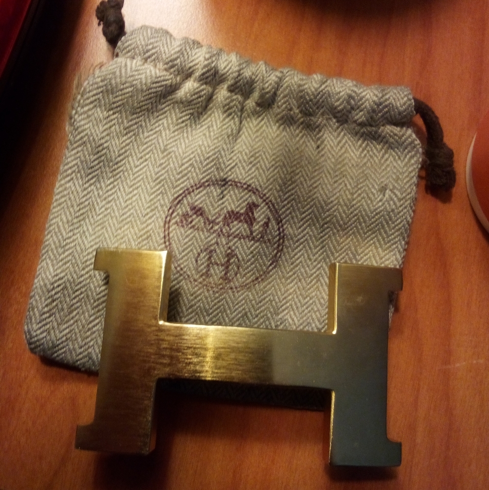 Hermes belt buckle